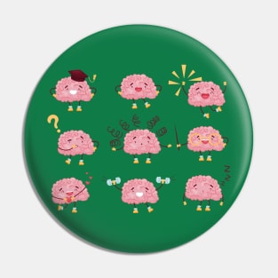 brains collection Pin