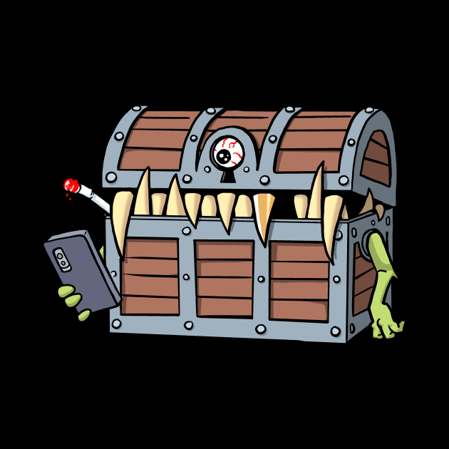 Mimic Chest with Phone by Angel Robot