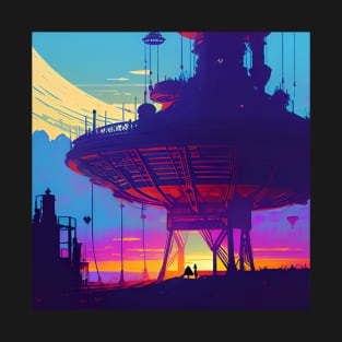 Neon Sky Base T-Shirt