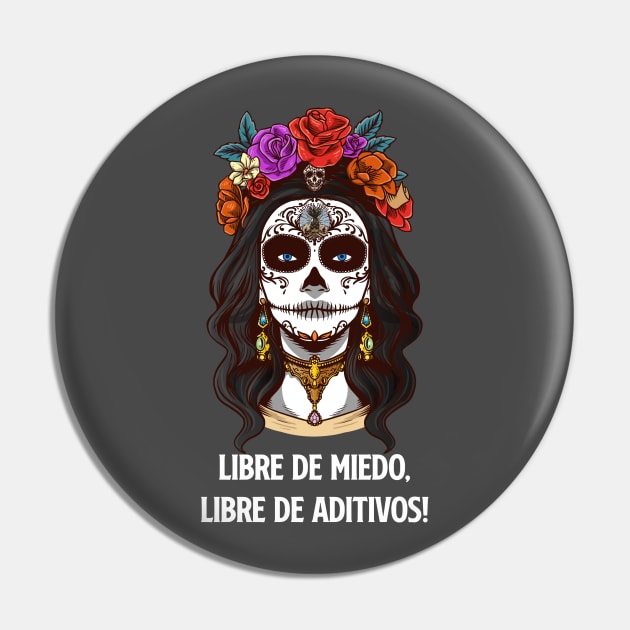 La Patrona Negra (White lettering) Pin by Tactical Tequila Podcast