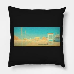 Asteroid City Phoneboth Painting Pillow