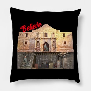 THE ALAMO SECRET BASEMENT Pillow