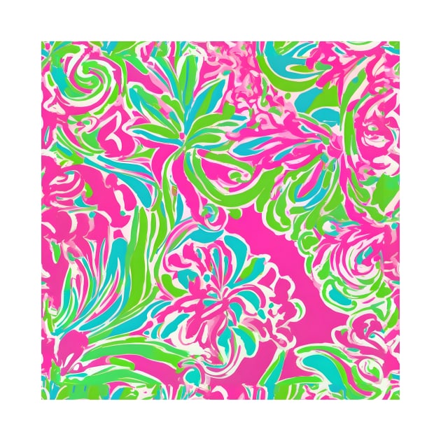 Preppy Lilly’s paisley by SophieClimaArt