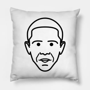 Obama Minimalist Pillow