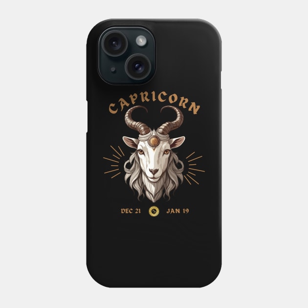 Perfect gift for Capricorn Phone Case by Ironclaw