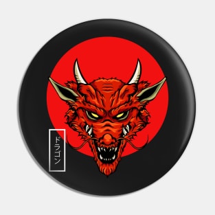 Red Dragon Pin