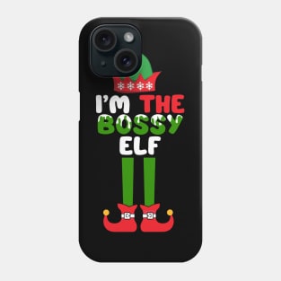 I’m the bossy elf Phone Case