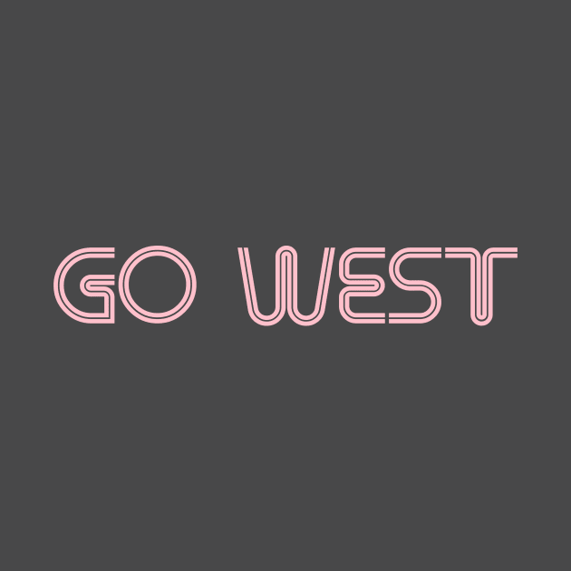 Go West, pink by Perezzzoso