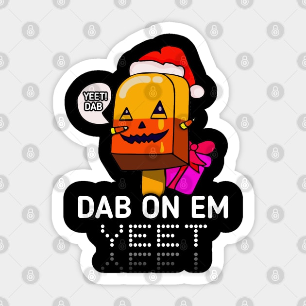Yeet Dab - Dabbing Trendy Dance Emote Meme - Autumn Fall Kids