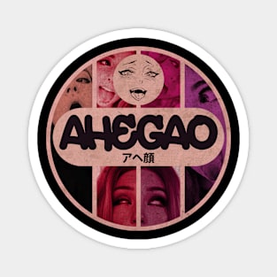 Vintage Ahegao Magazine Magnet