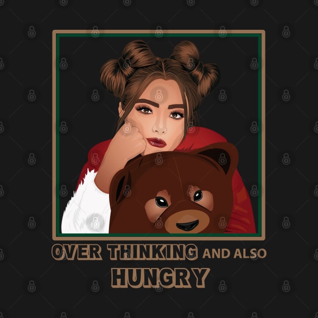 Over thinking and also hungry by DesignInspire