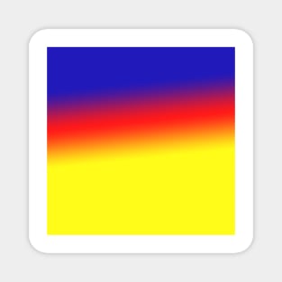 red blue yellow texture gradient Magnet