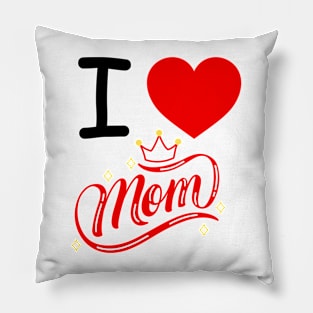 I HEART MOM Pillow