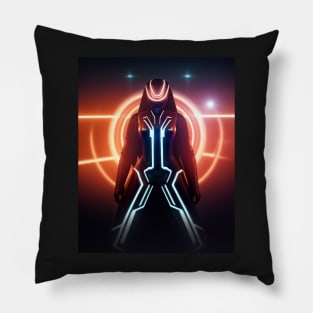 Tron Themed T-Shirt Pillow