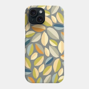 Autumn Rainbow Leaves Tossed Phone Case