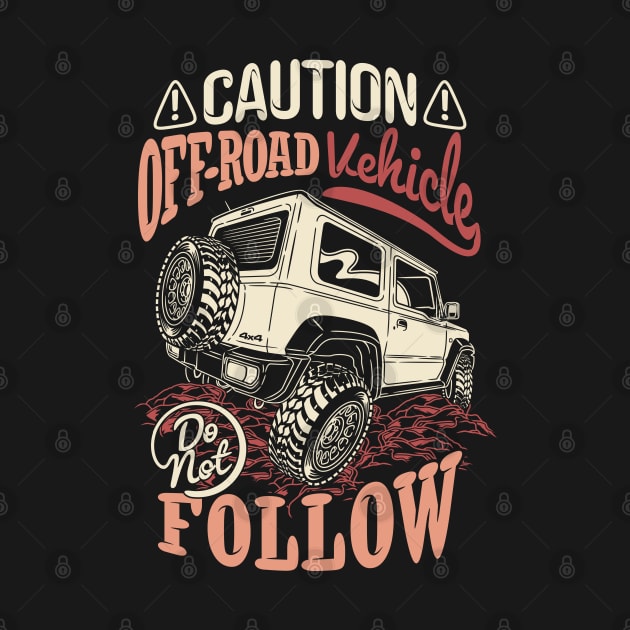 caution off-road vehicle by Mako Design 