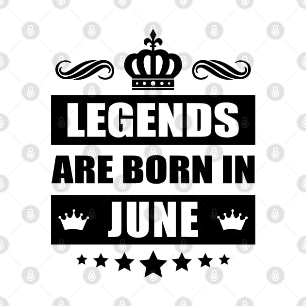 Legends Are born In June by TheArtism