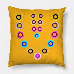 nice circles art Design. Pillow