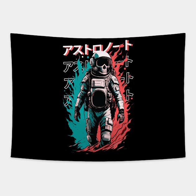 Astronaut Streetwear Style II Tapestry by DeathAnarchy