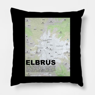 Elbrus Elevation: Caucasus Summit Pillow