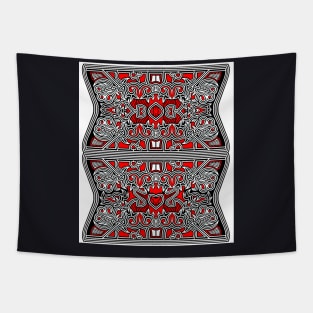 tribal batak motif 6 Tapestry