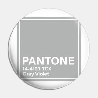 pantone 14-4103 TCX Gray Violet Pin