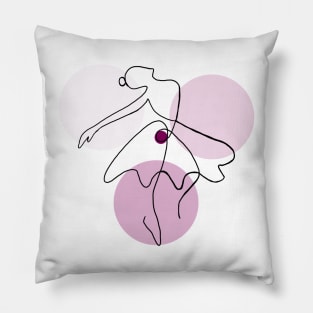 Ballet dancer Pillow