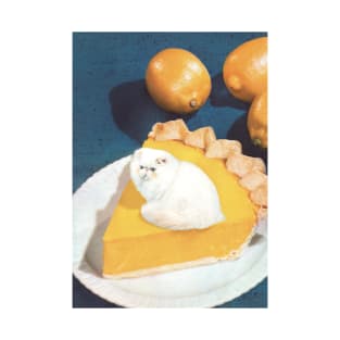 Lemon Meow Pie - Cat Meringue T-Shirt