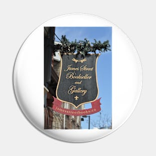 James St Books Pin