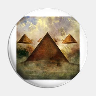 Pyramids of the Illuminati Pin