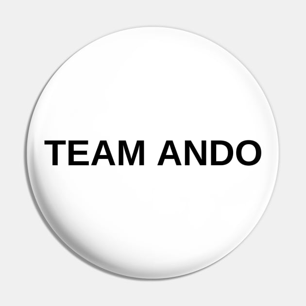 Team Ando Architecture Student Architecture Gift Pin by A.P.