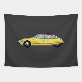 Citroen DS Illustration Tapestry