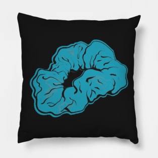 Teal Scrunchie Sticker VSCOGRL Vsco Girl Pastel Gifts for Girls Pillow