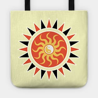 Yin yang sunshine Tote