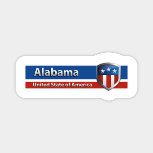 Alabama - United State of America Magnet