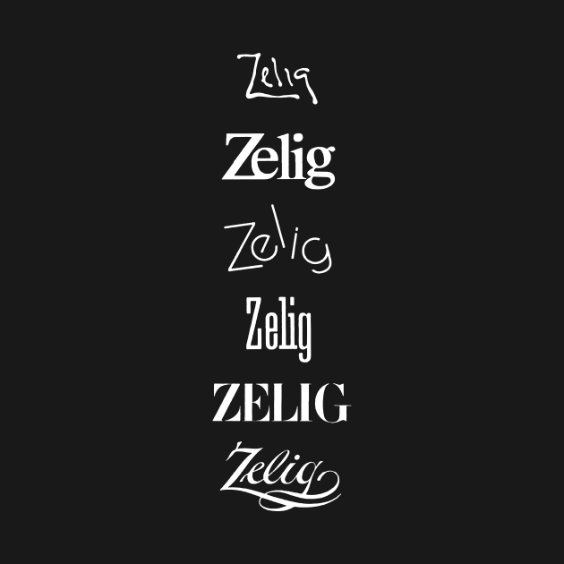 Zelig Font by bernatc