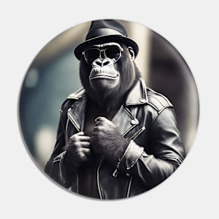 funny gorilla Pin