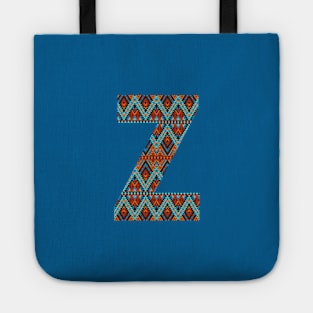 Letter Z- boho design Tote