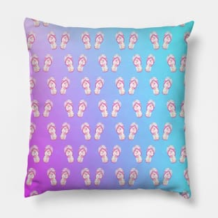 Flip Flops Pattern Pillow