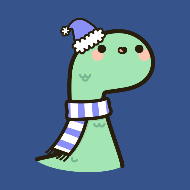 Cute Nessie in hat by KnuckersHollow