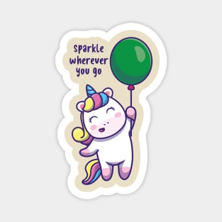 Sparkle Wherever You Go Magnet