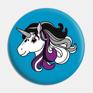 Rainbow Unicorn, Asexual Pride Pin