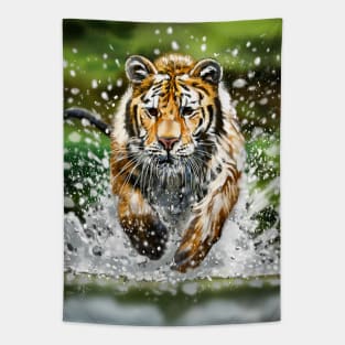 Majestic Tiger Hunter Tapestry