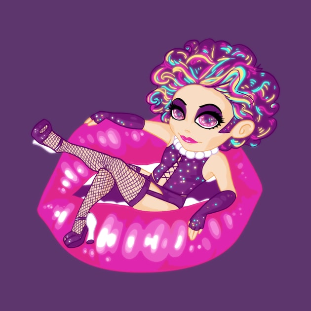 Lisa Frank N. Furter by JenGhoshal