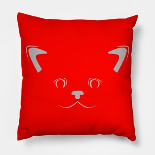 Face Mask - Cat Face 03 Pillow