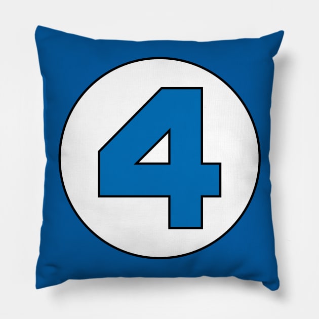 Fantastic Four Pillow by Stefaan