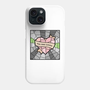 You Are Loved Pride (Agender) Phone Case