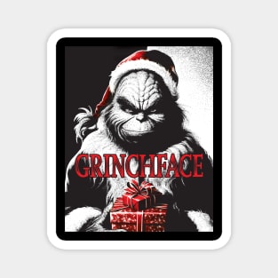 Grinchface Magnet