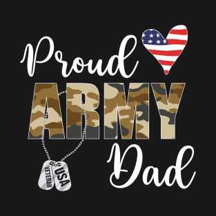 Proud Army Family Shirts, Military Shirt, Personalized Soldier's Name, Army Wife, Cool USA Navy Dad Mom T-Shirt, Custom Army Family Outfits. T-Shirt