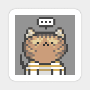 Pixel Cat 105 Magnet